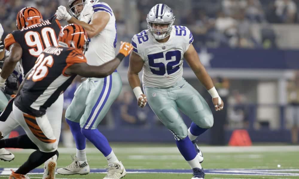 Dallas Cowboys: Connor Williams is bulking up heading into year two