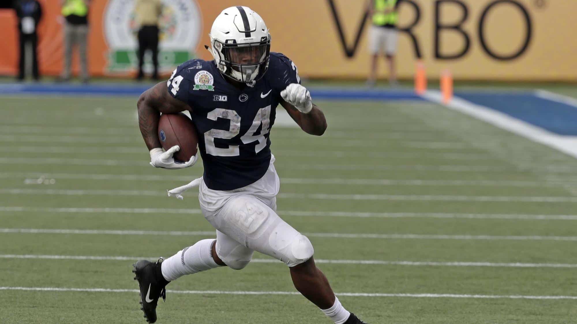 LeSean McCoy: Penn State Football's Miles Sanders 'faster than I was'