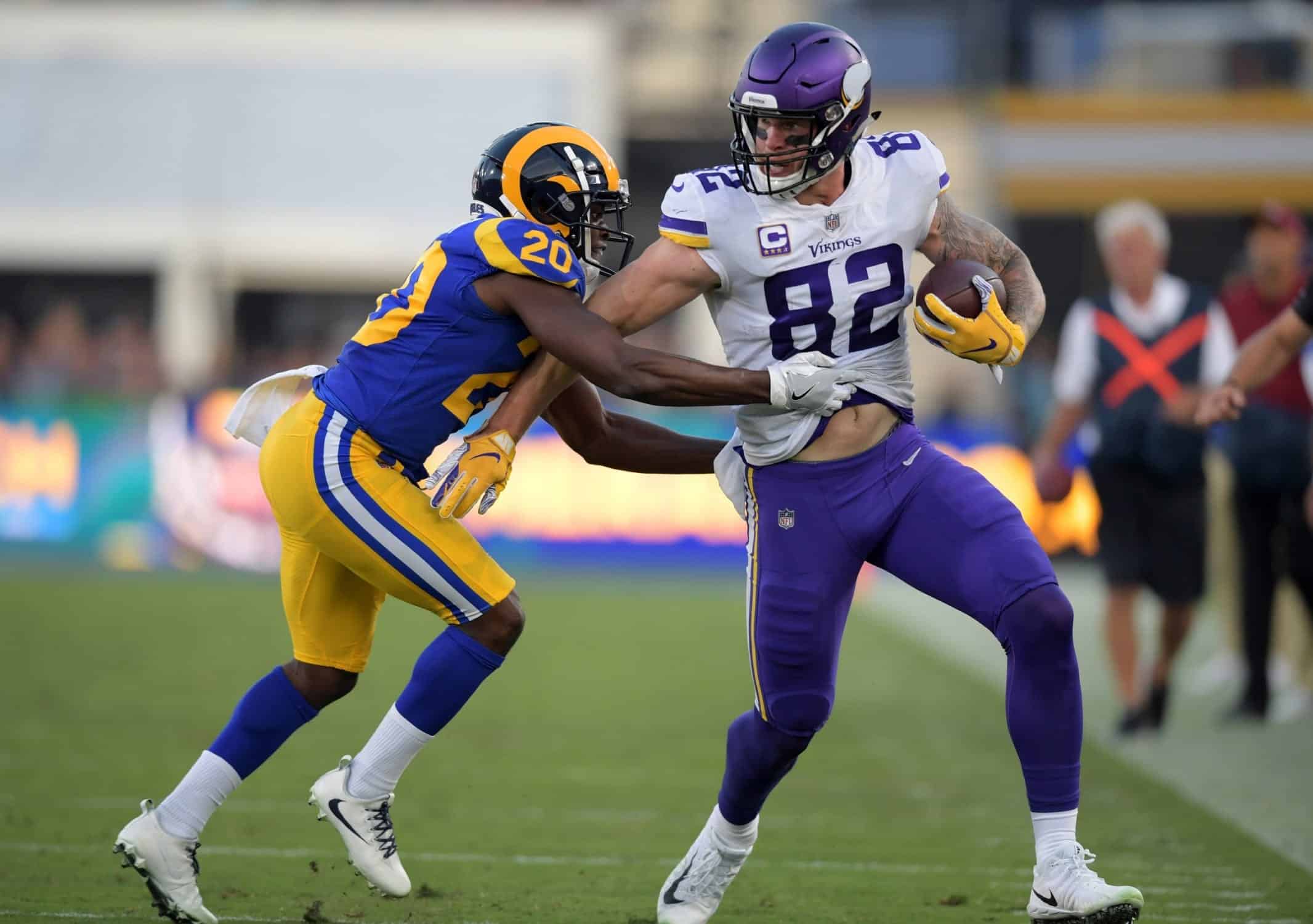 Vikings' Irv Smith Jr. forgets how young he is with Kyle Rudolph gone 