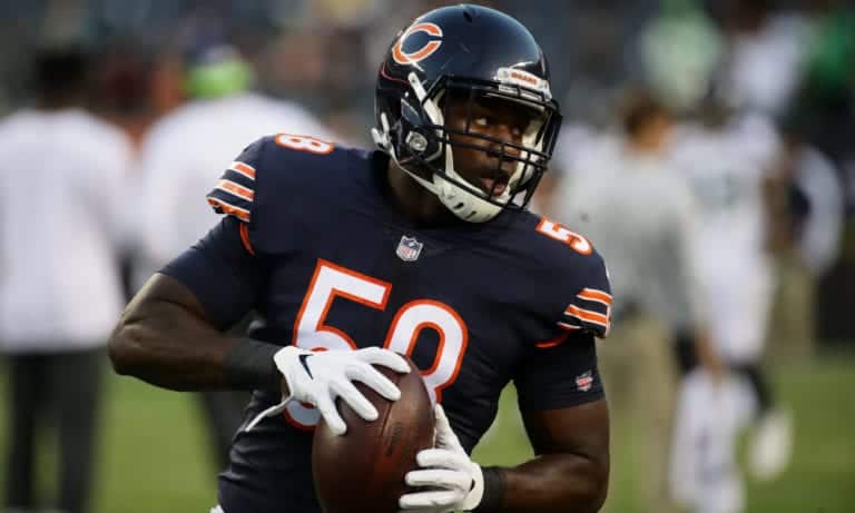 Chicago Bears linebacker Roquan Smith is betting on himself and