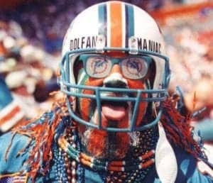 Miami Dolphins: Superfan headed to Pro Football Hall of Fame