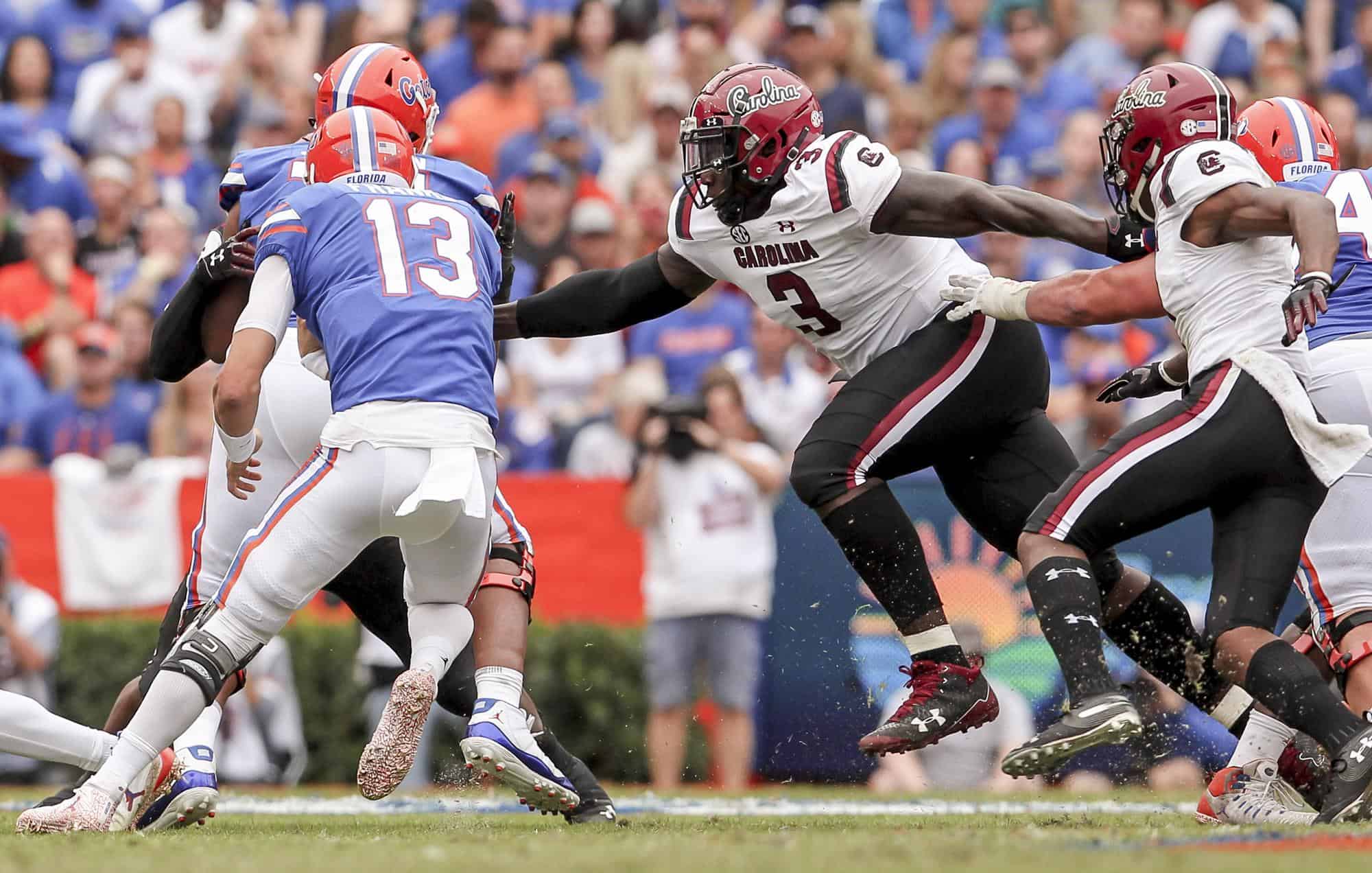 South Carolina defensive tackle Javon Kinlaw grows into 1st-round