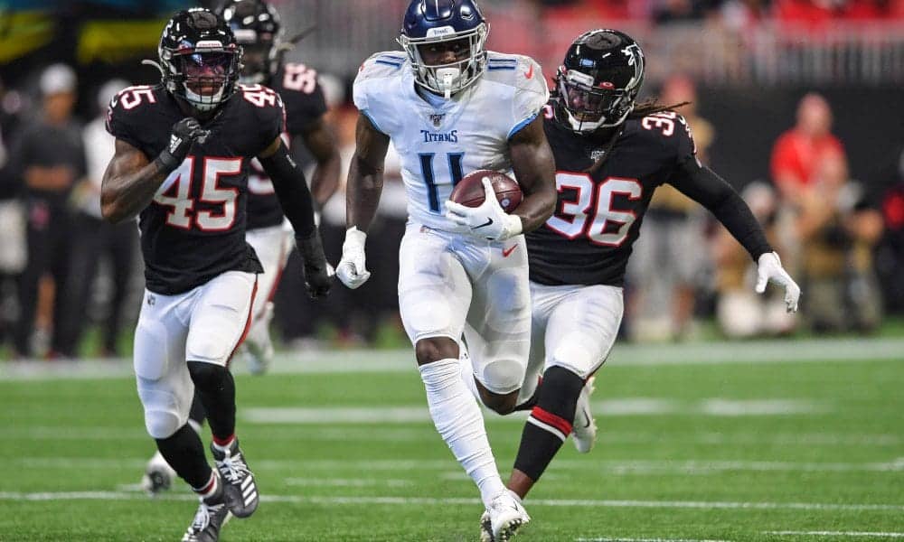 Tennessee Titans' A.J. Brown ranked as top 10 pass-catcher from 2019