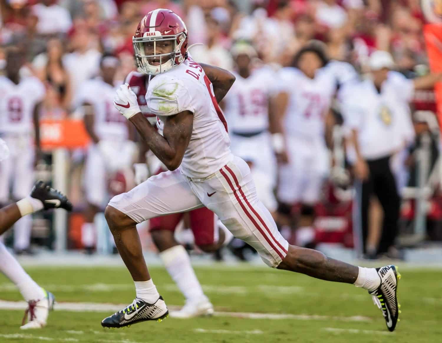 Saturday scouting report - Devonta Smith (WR, Alabama) - Games to watch  this Saturday - Big Blue View