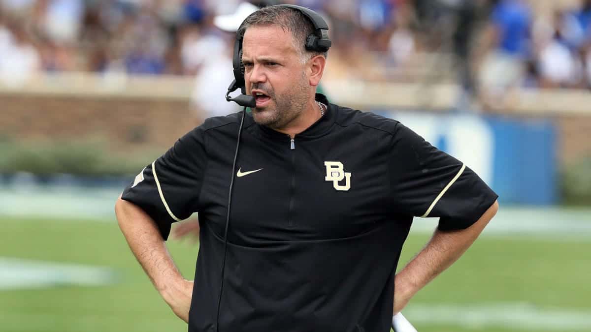 Ex-NFL coach Matt Rhule reflects on his tenure with the Panthers