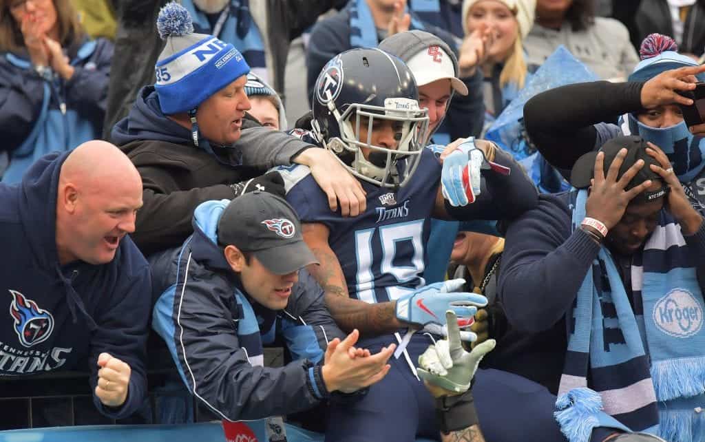 Happy first home game @titans 