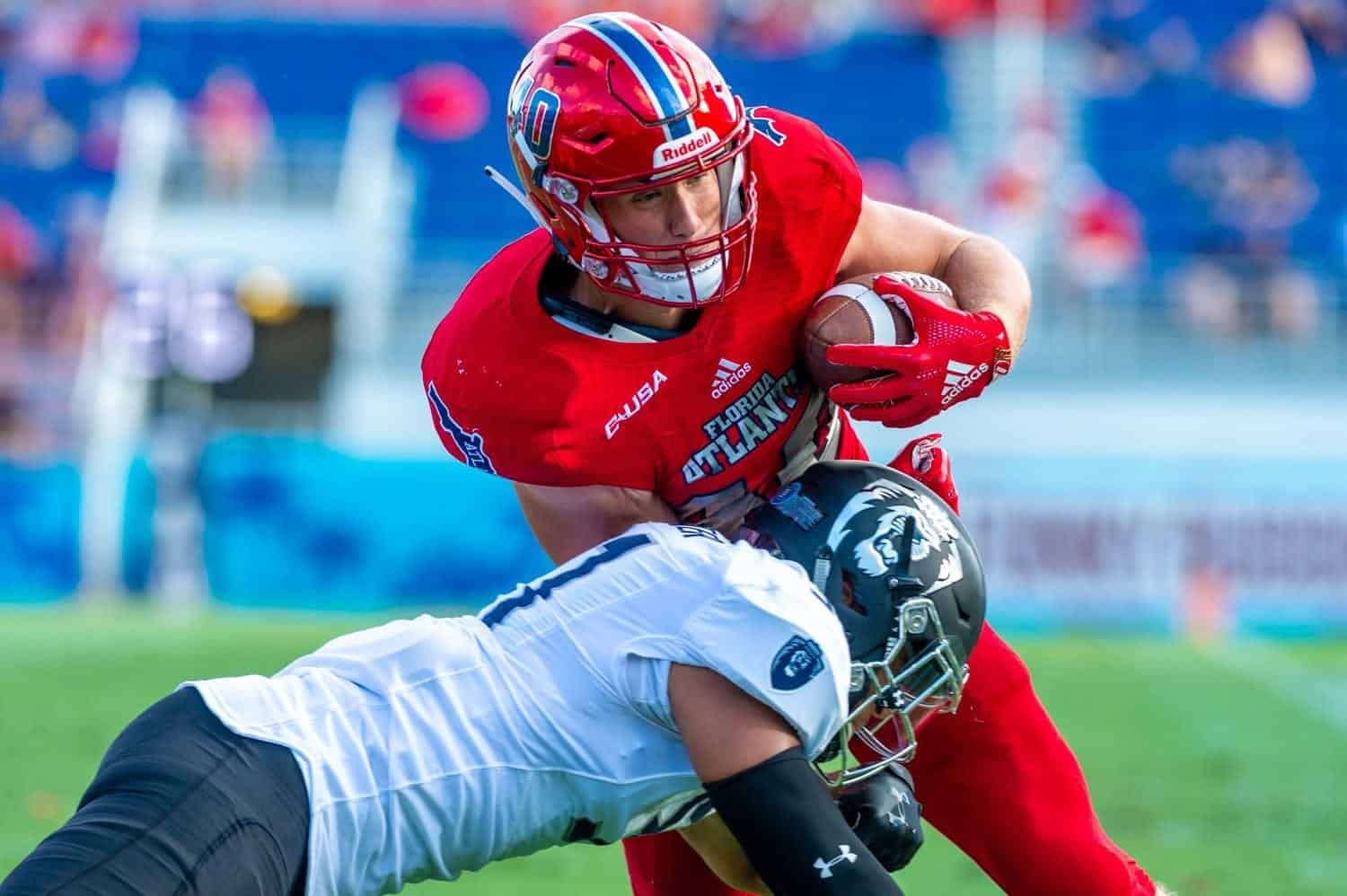 Florida Atlantic Tight End Harrison Bryant drafted by the Cleveland Browns