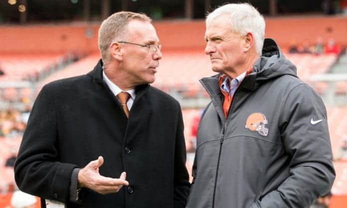 Sources: John Dorsey and Jimmy Haslam differ on opinion of Cleveland Browns HC Freddie Kitchens