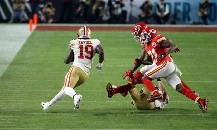 49ers jump Chiefs as Super Bowl favorite