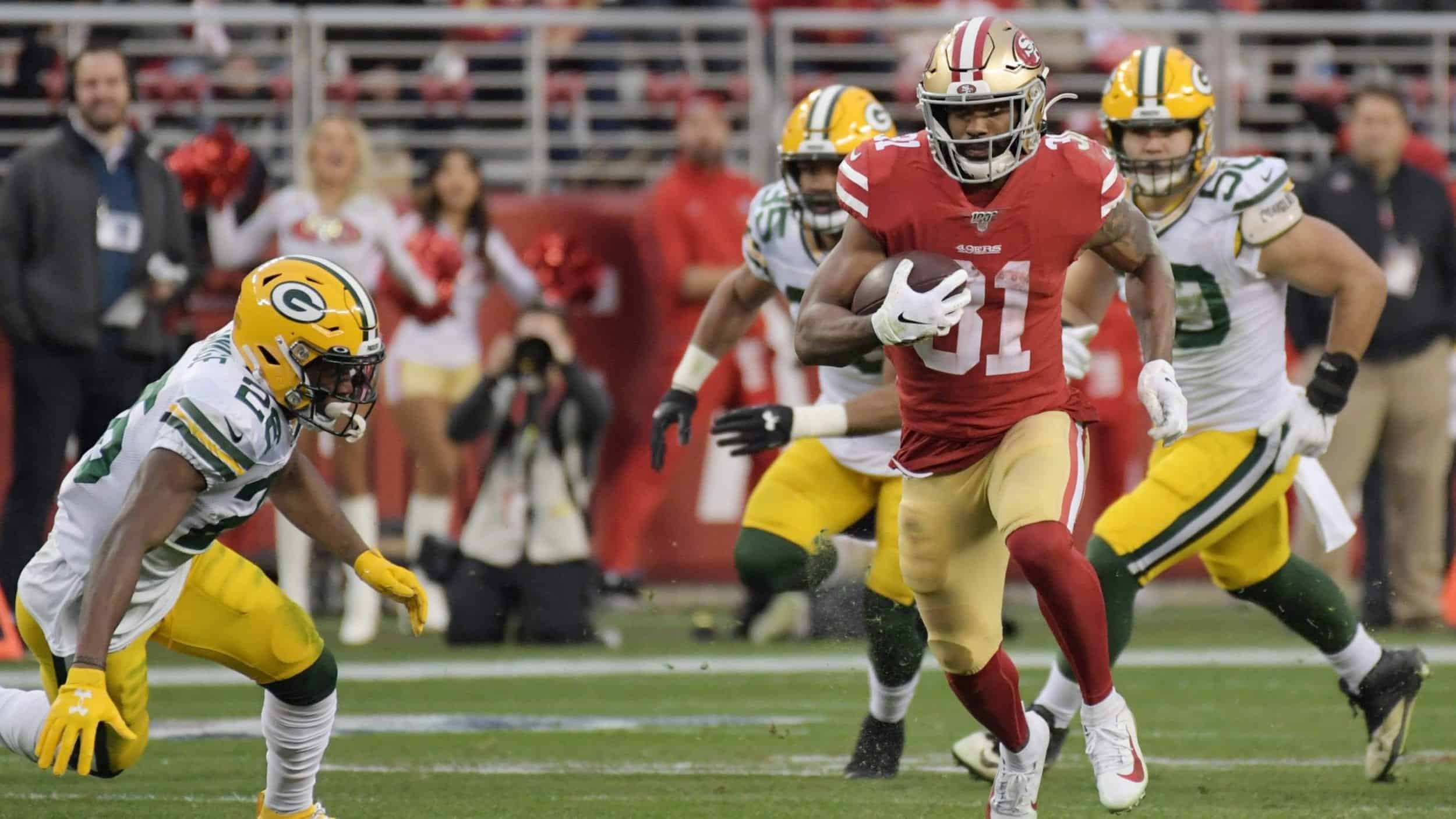 Raheem Mostert and the 49ers gap scheme running game dominates the Packers  in the NFC Championship game - Niners Nation