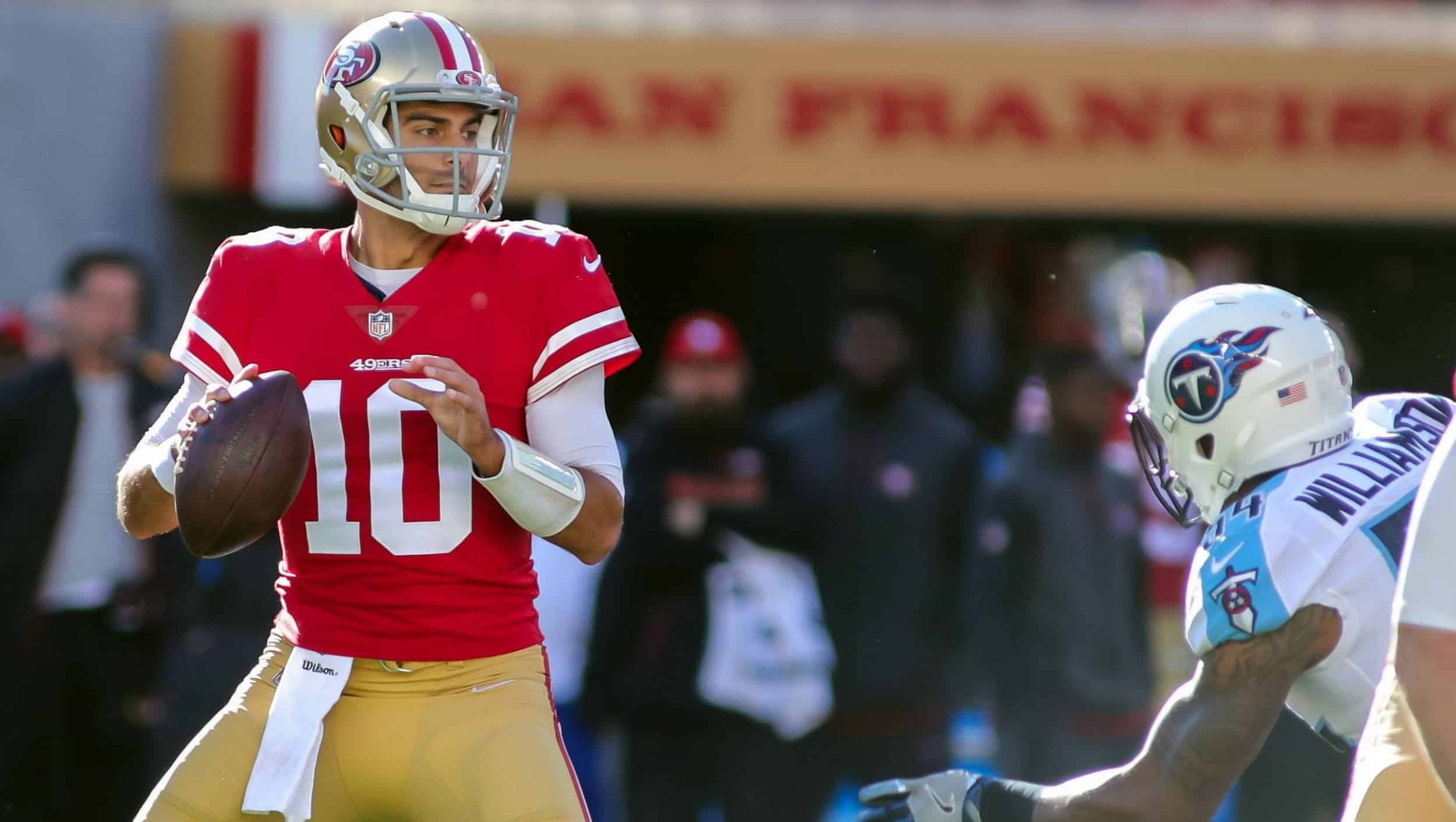 George Kittle on Jimmy Garoppolo: 'He sets an example' for 49ers