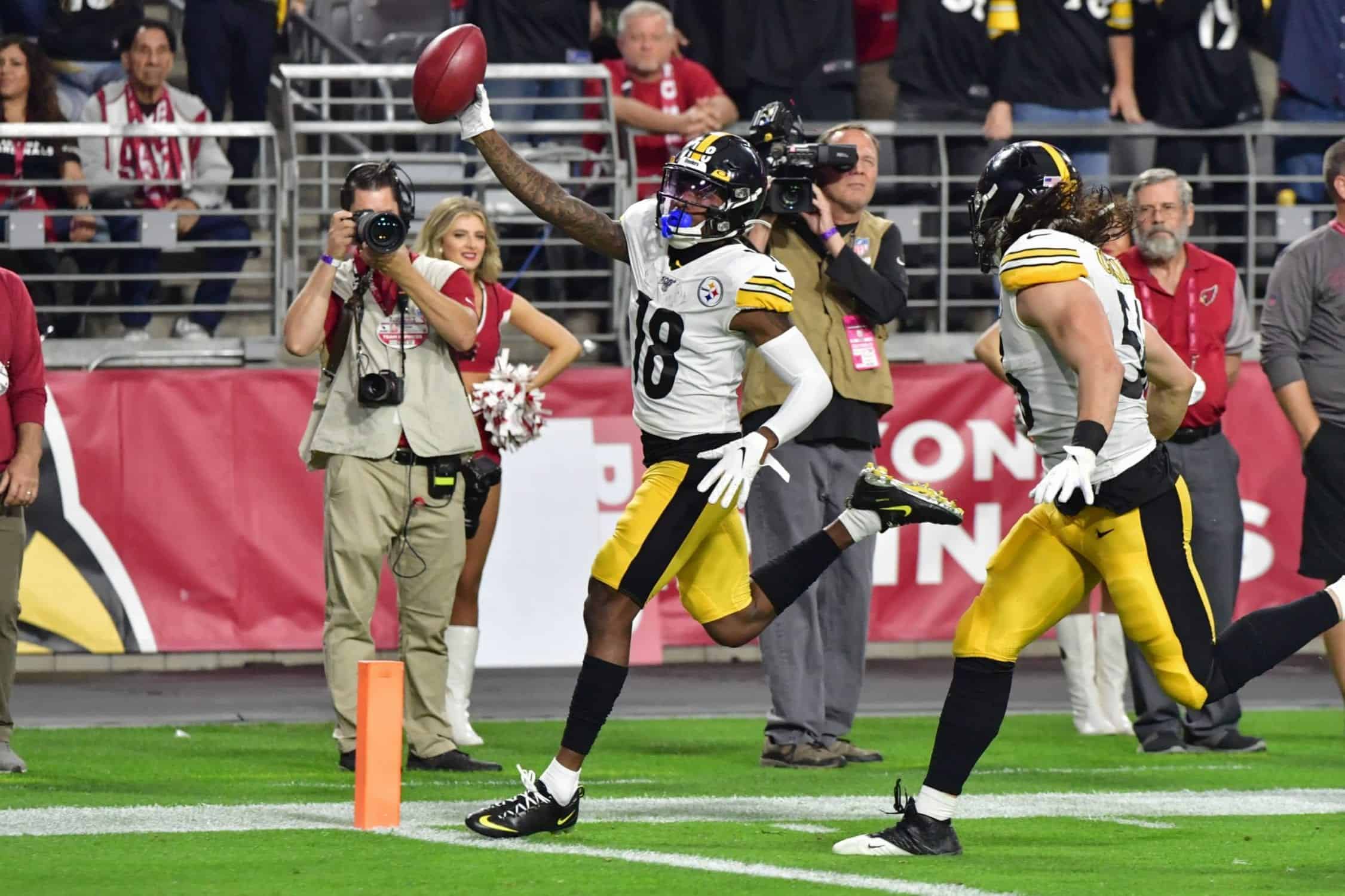 Does Steelers' history with rookie WRs bode well for Diontae Johnson?