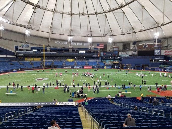 Live from the East-West Shrine Game: Practice Day Two