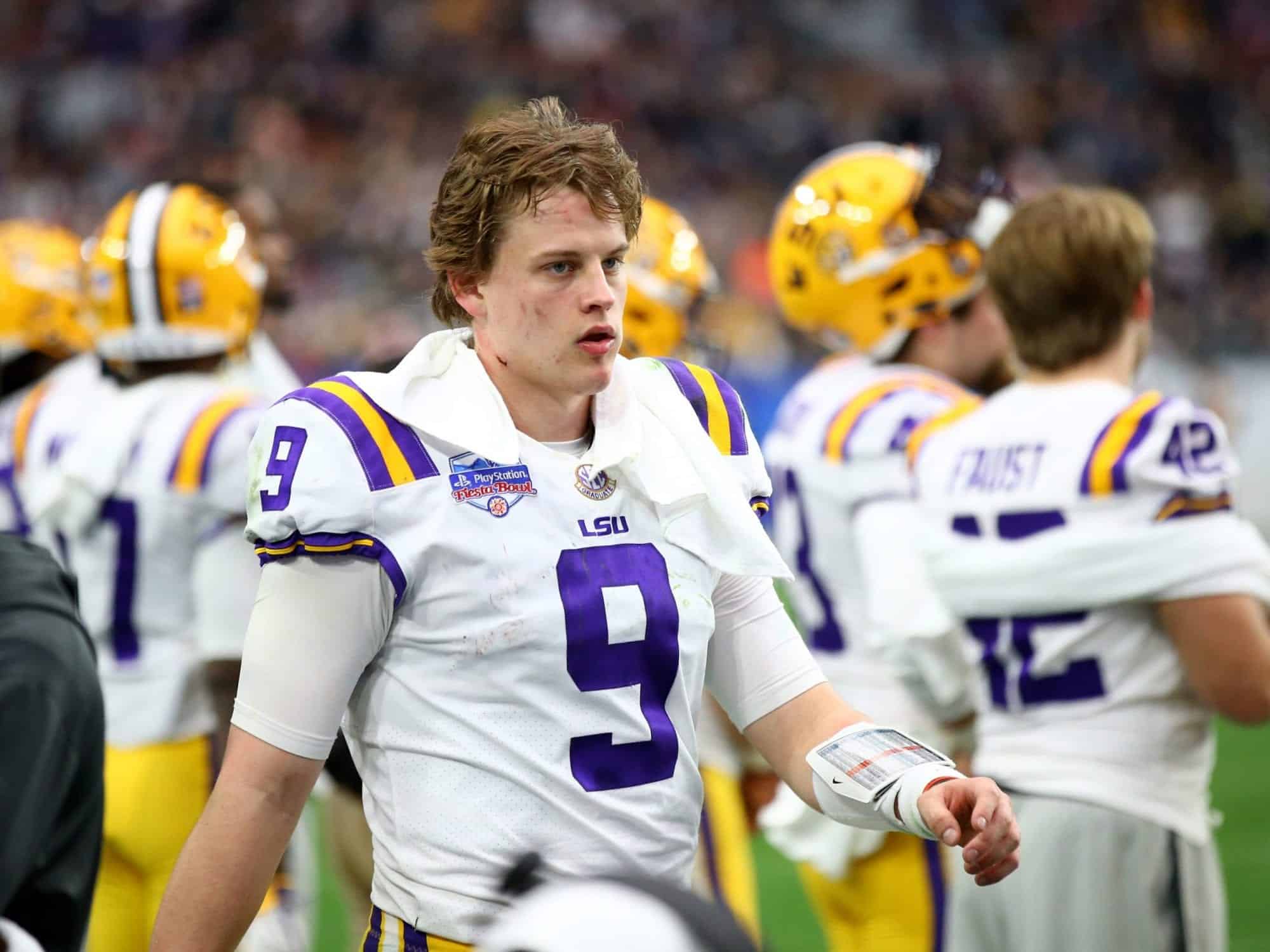 Joe Burrow's small hands are the biggest NFL combine story