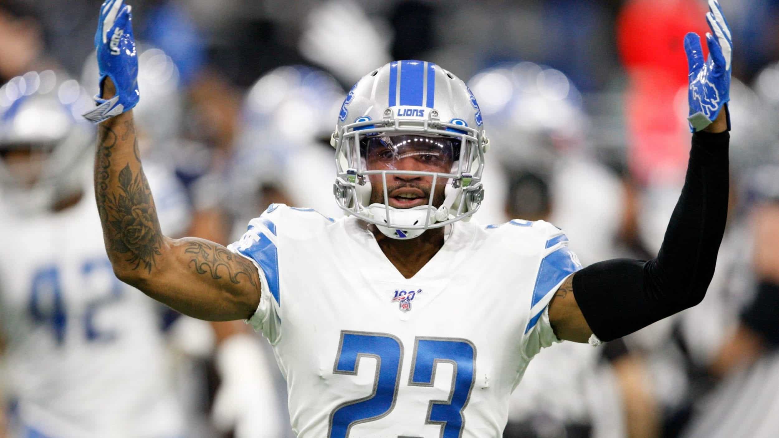 Pro Football Focus cornerback ranking by certain stat smiles on Detroit  Lions