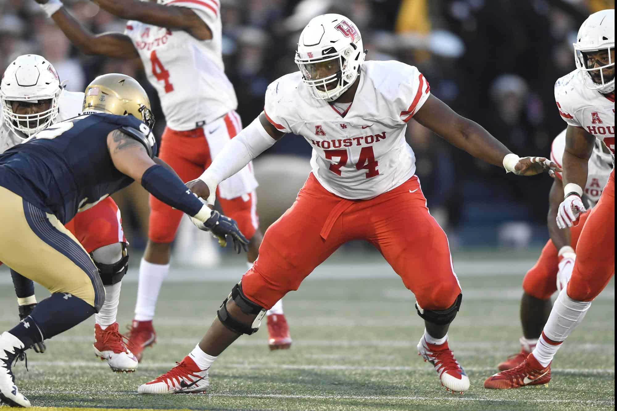 Chiefs showing pre-draft interest in Houston OT Josh Jones