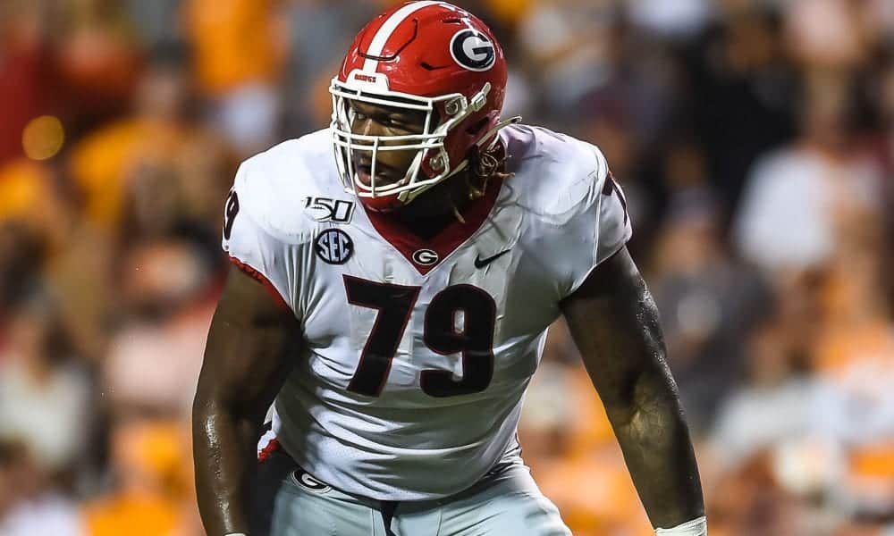 Former Georgia Football OT, Isaiah Wilson Drafted by Tennessee