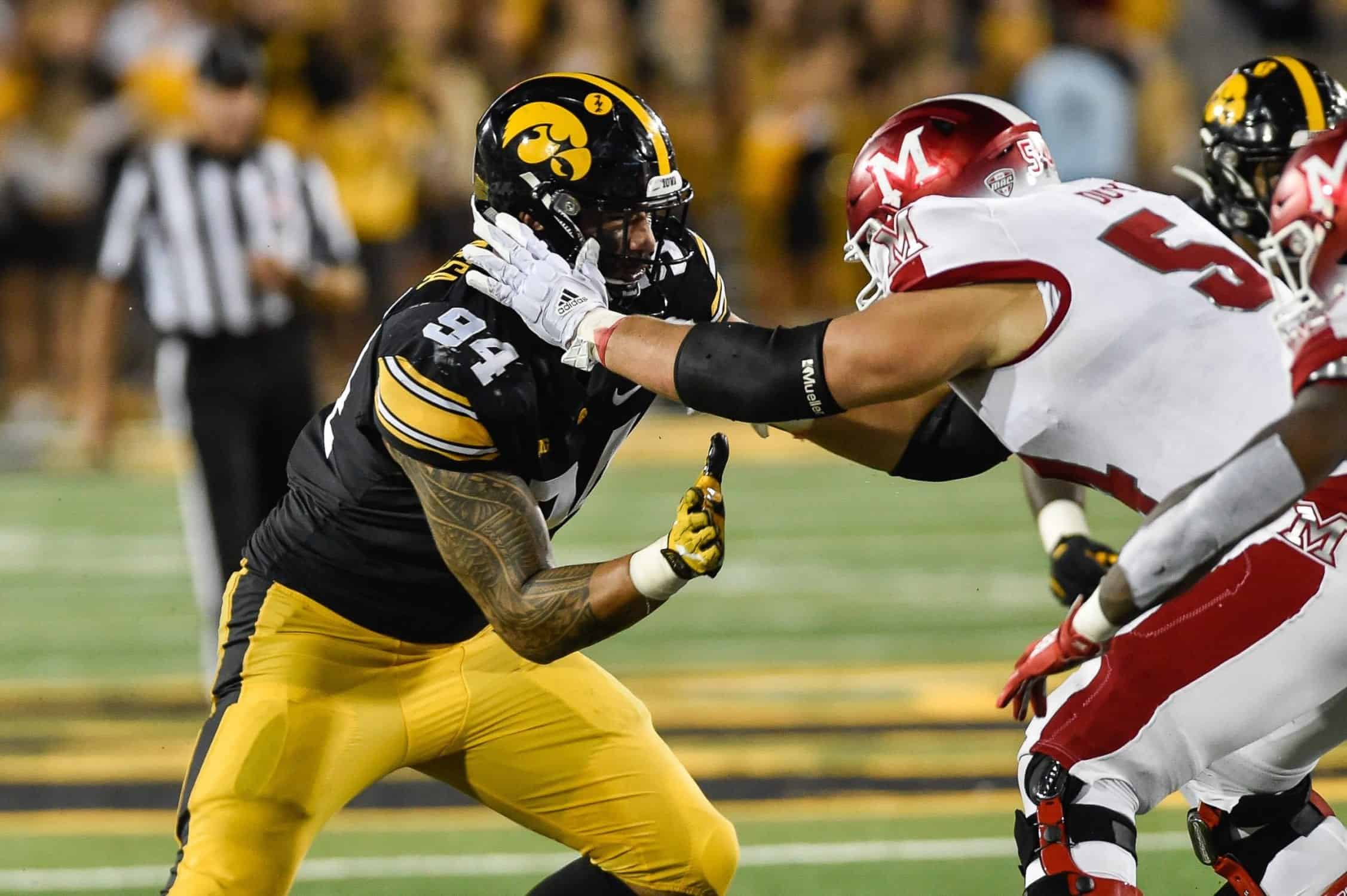 NFL Draft Profile: Iowa EDGE A.J. Epenesa