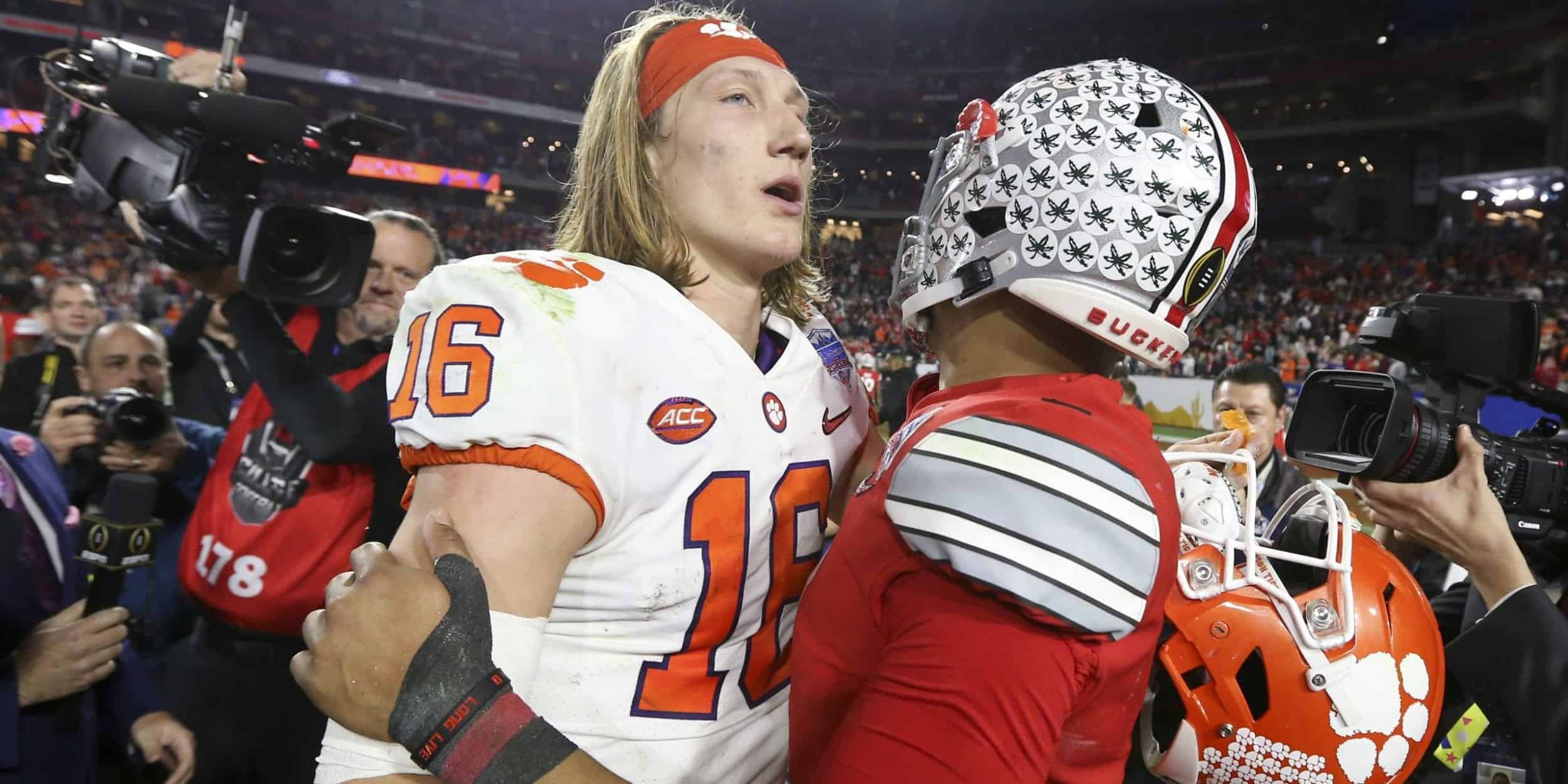 Trevor Lawrence's first round of Precision Passing challenge Pro