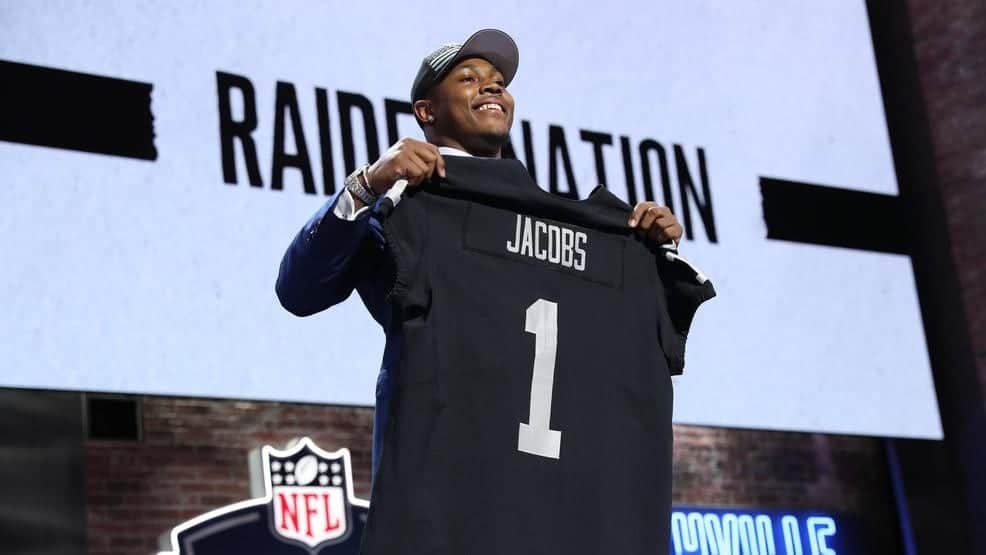 Raiders decline options on 2019 first-rounders Jacobs, Ferrell