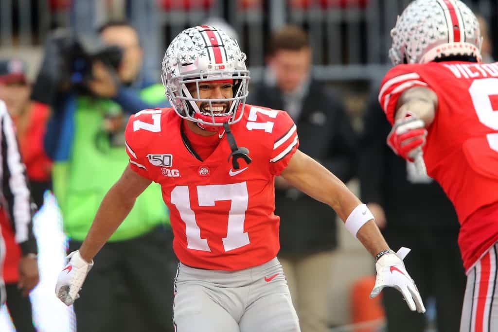 Chris Olave becomes 2nd Ohio State WR taken in 1st round of NFL draft