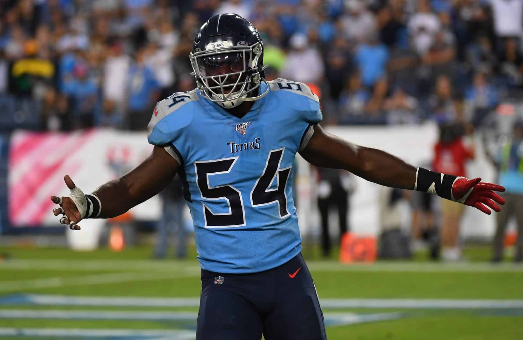 Where does Tennessee Titans' under-25 talent rank ahead of 2020