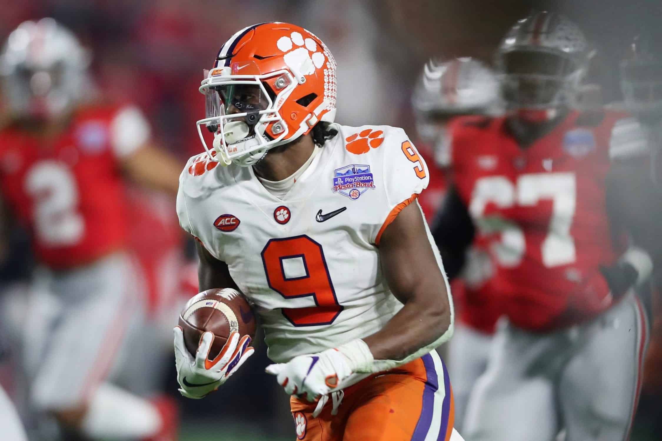 Travis Etienne Improving As A Receiver Thanks to Trevor Lawrence