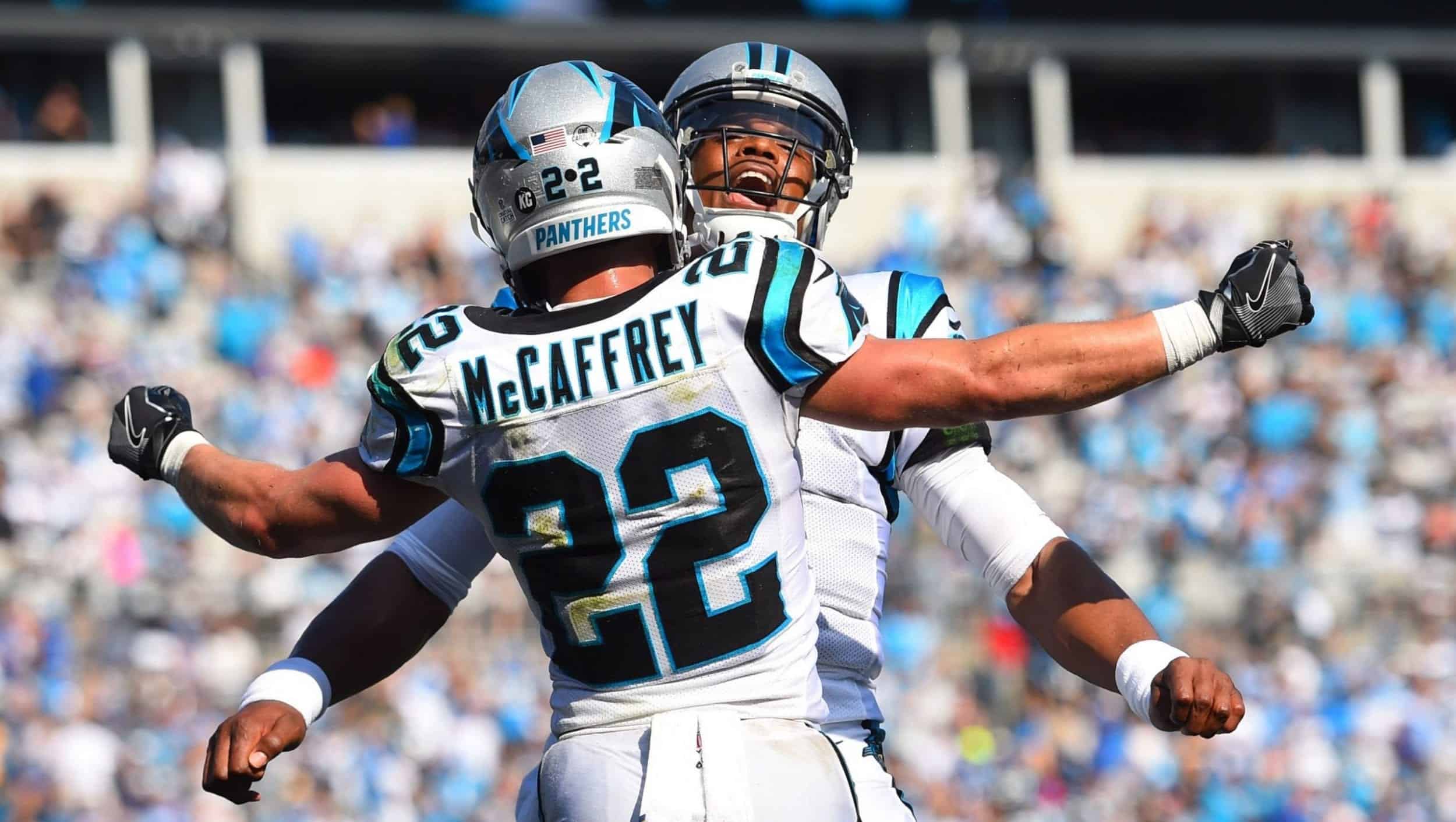 Panthers running game has improved since McCaffrey trade