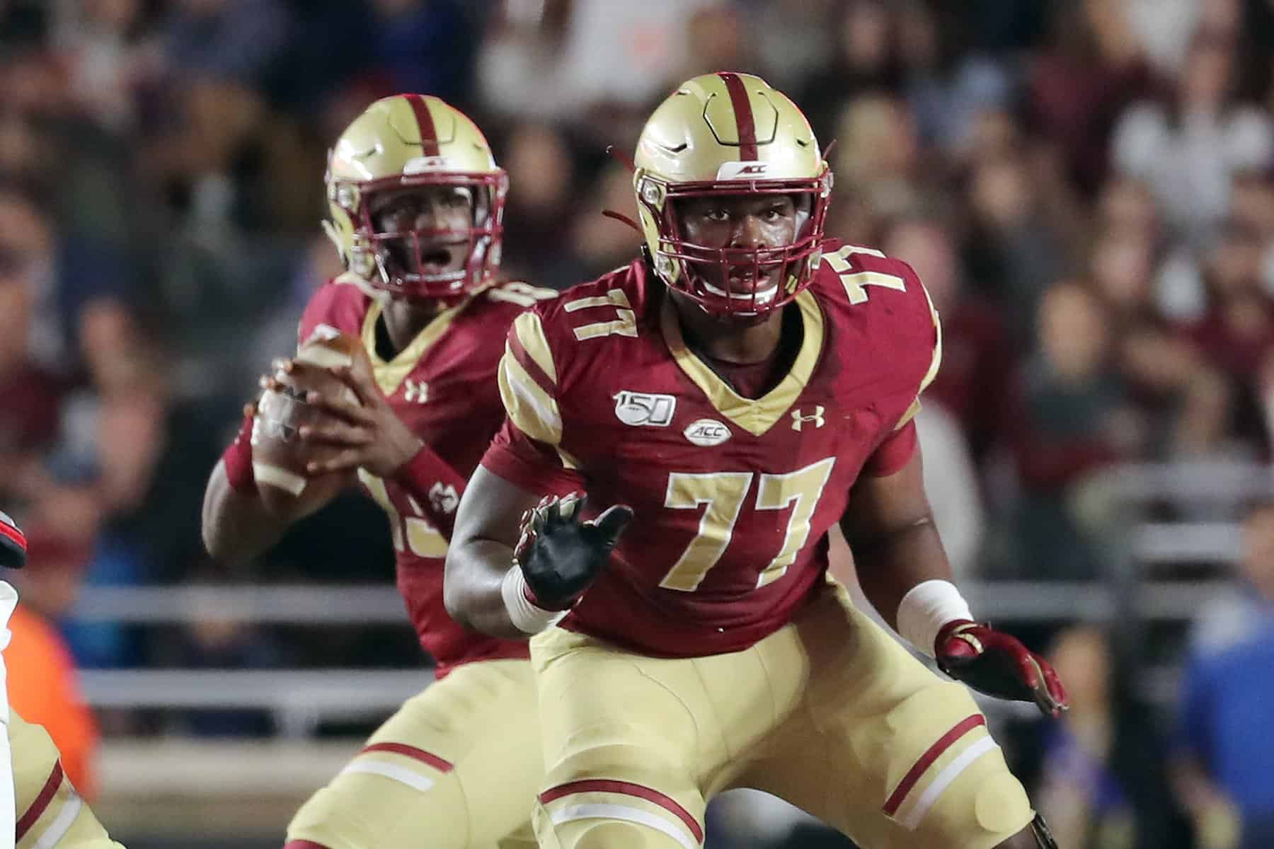 Preseason Scouting Notes: Zion Johnson, OG, Boston College 