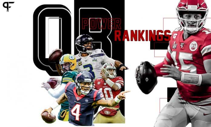 QB Power Rankings 2020: Brady, Mahomes make final push as NFL's best signal-caller
