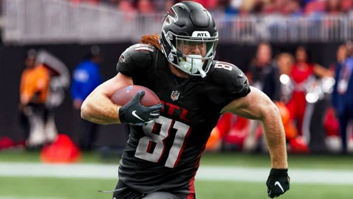 Falcons trade for tight end Hayden Hurst