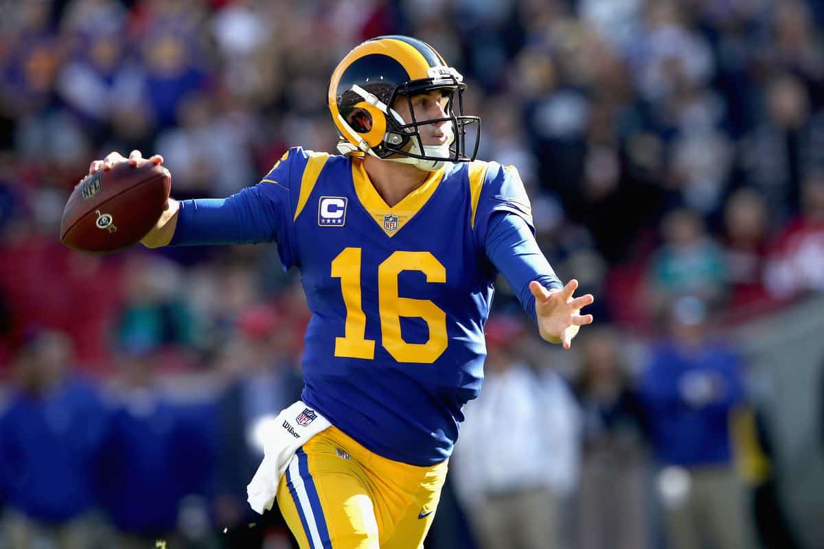 NFL Play Props: Jared Goff and Matt Ryan are Good Bets to Throw a Pick