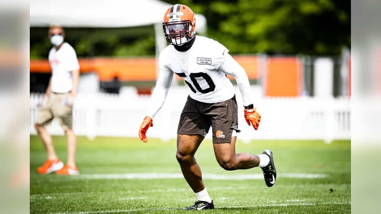 Browns Jets B.J. Goodson Mack Wilson Jacob Phillips Sione Takitaki NFL