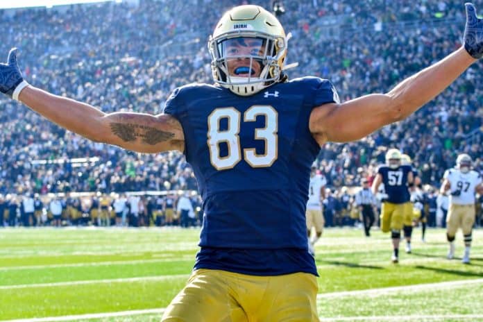 Notre Dame football: Chase Claypool injured at Pittsburgh Steelers