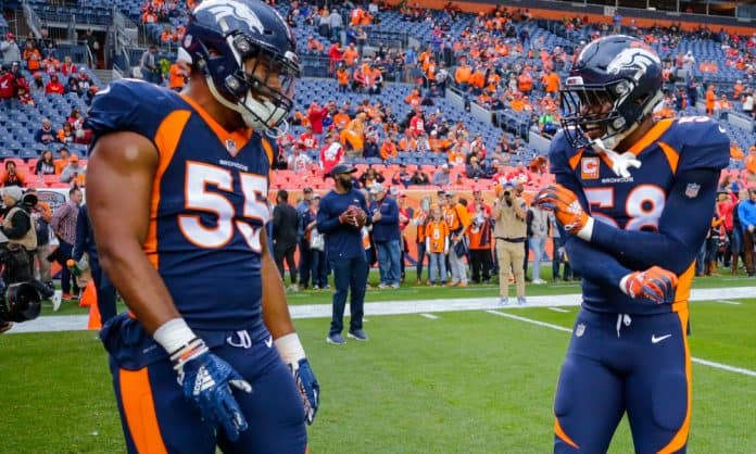 Denver broncos best sale uniforms 2020