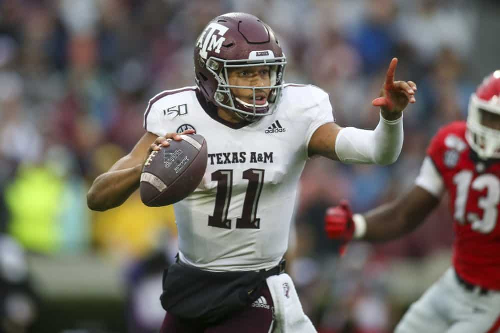 Patriots 2021 Draft Profile, QB Kellen Mond, Texas A&M