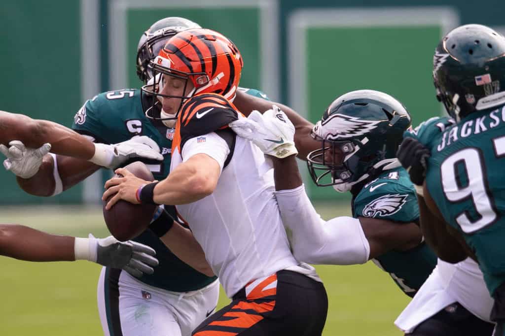 Philadelphia Eagles tie Cincinnati Bengals 23-23 in NFL Week 3