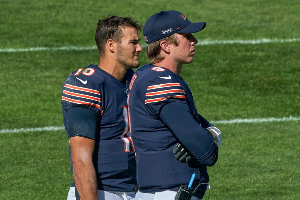 Nick Foles loses Bears starting quarterback job to Mitchell Trubisky 