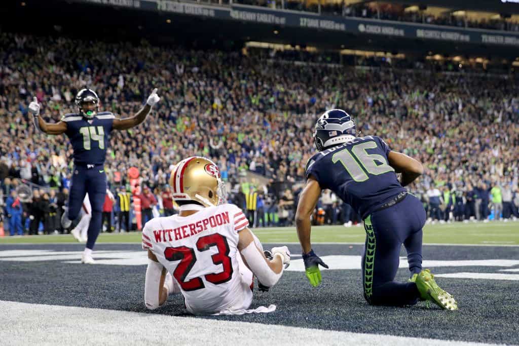 D.K. Metcalf's Size Standing Next Tyler Lockett reminds me of that