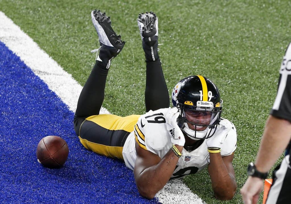 JuJu Smith-Schuster - A lot on the line this week. The whole