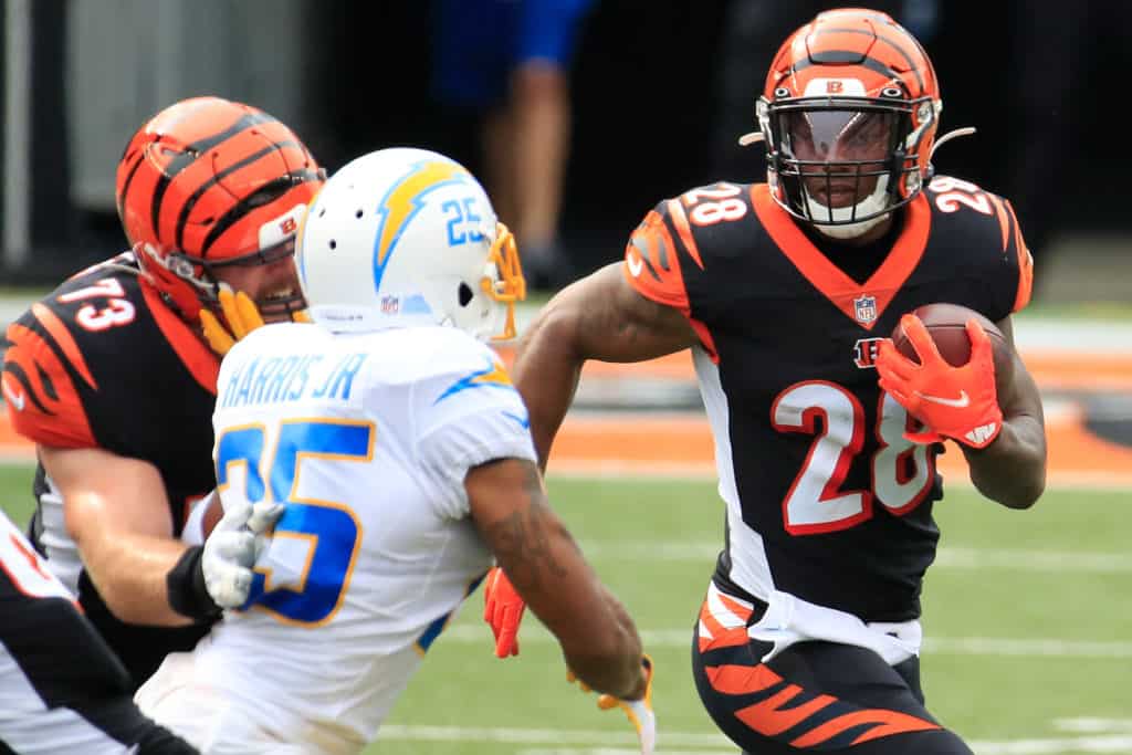 Bengals vs. Browns best anytime touchdown scorer picks (Joe Mixon bounce  back)