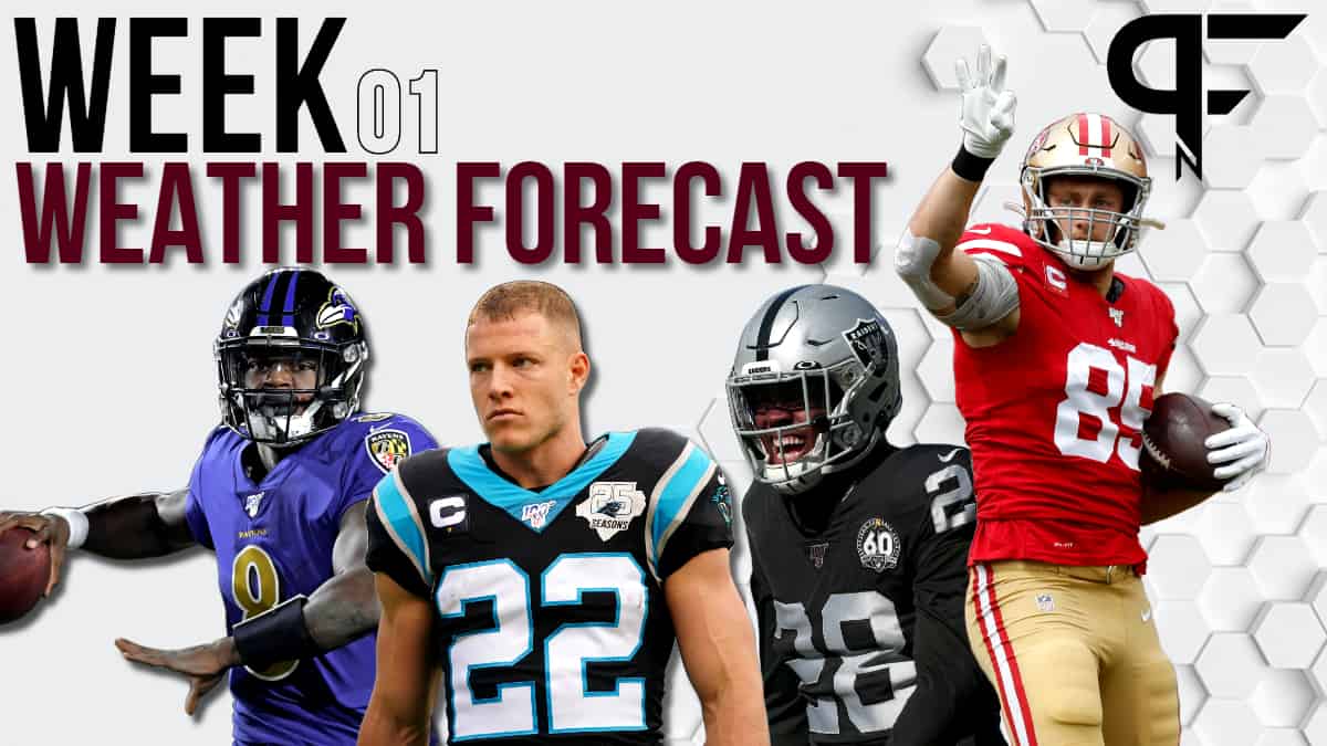 NFL Week 1 Fantasy Football Weather Forecast (2020) PFN