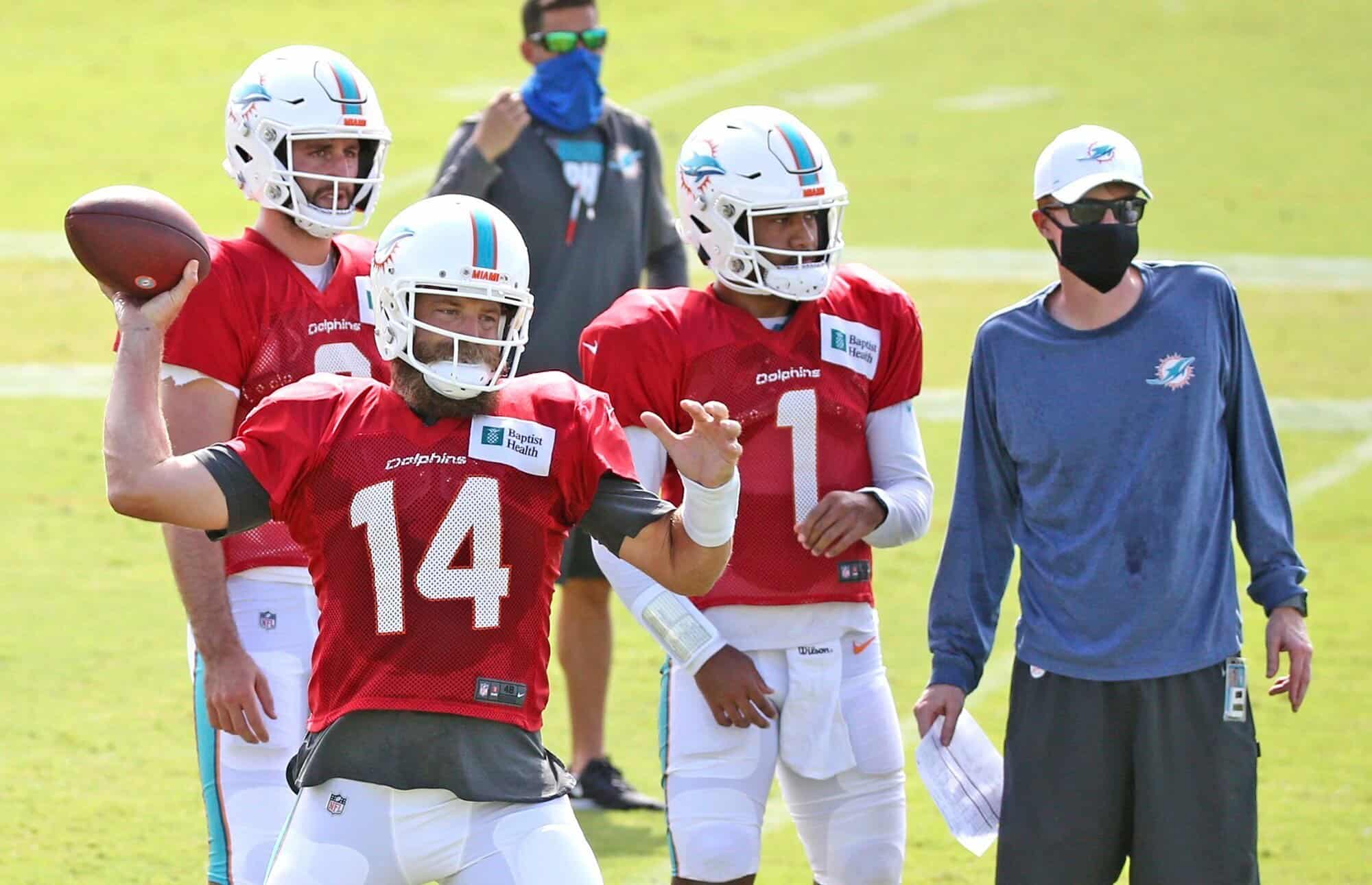 Ryan Fitzpatrick is more than just a placeholder for the Miami Dolphins