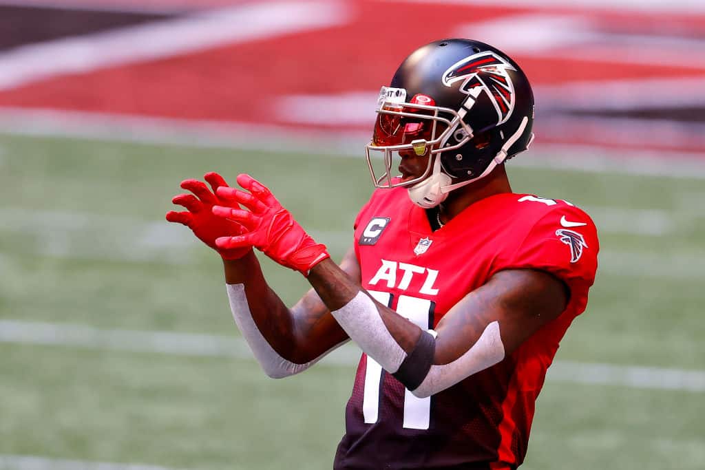 Thursday Night Football: Is Julio Jones a safe fantasy start in Week 8 against the Panthers?