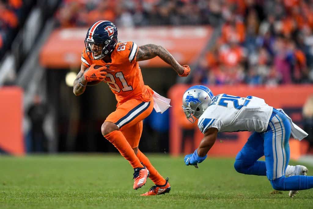 Denver Broncos news: Tim Patrick injured vs. Minnesota Vikings