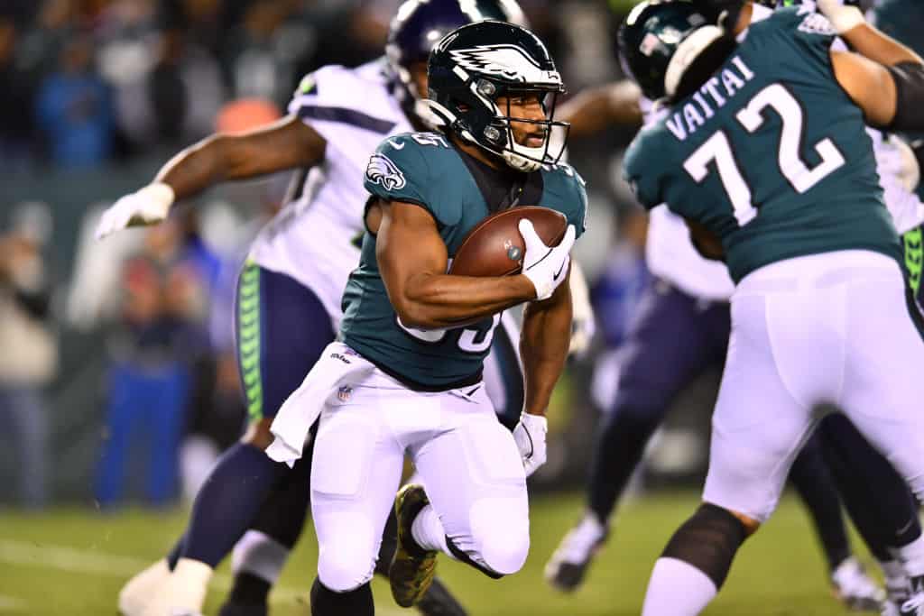 Philadelphia Eagles: Boston Scott far from safe as No. 2 running back