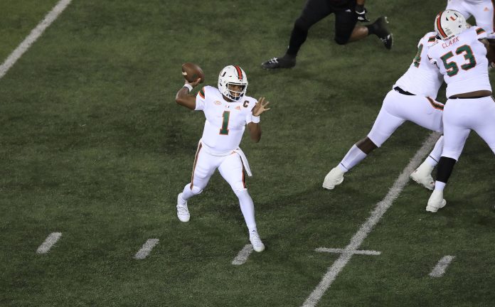 D'Eriq King's play has taken Miami, and his NFL Draft stock, to new heights