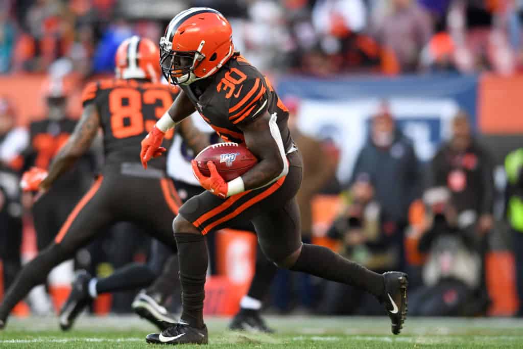 Browns lose RB D'Ernest Johnson to Jaguars