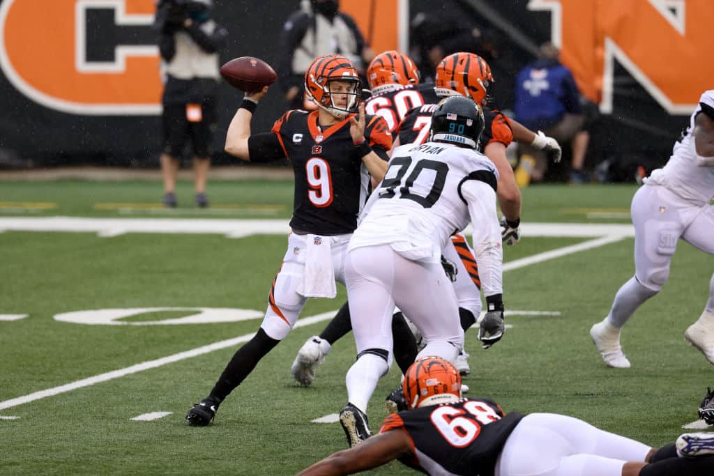 Paul Daugherty column on Bengals loss to Patriotsl LSU's Joe Burrow