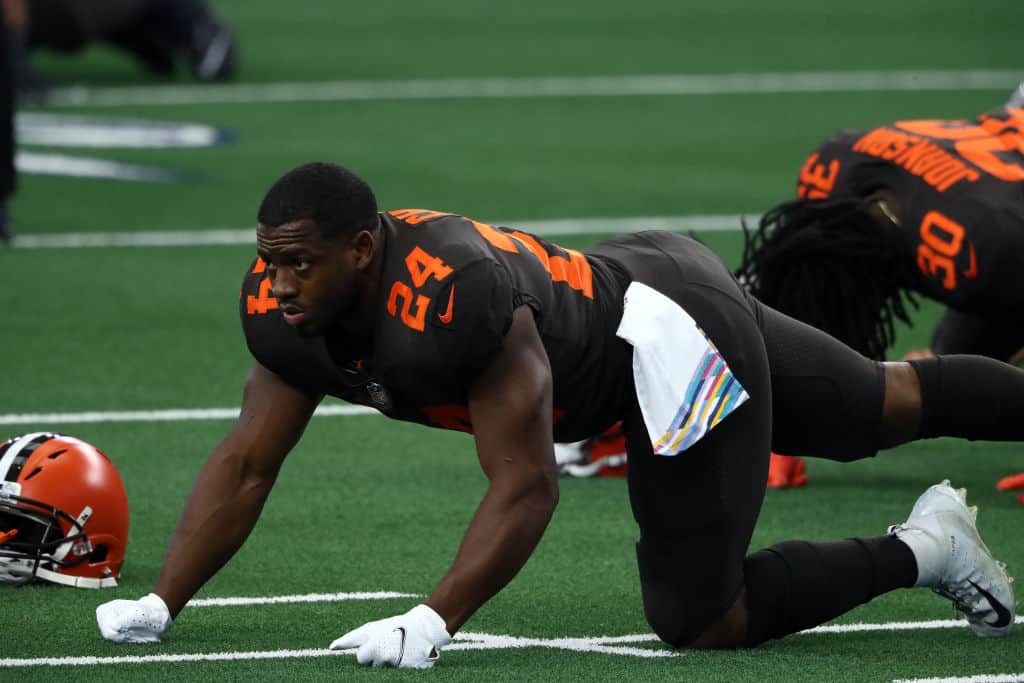 Nick Chubb's injury puts a dampener on Cleveland Browns victory
